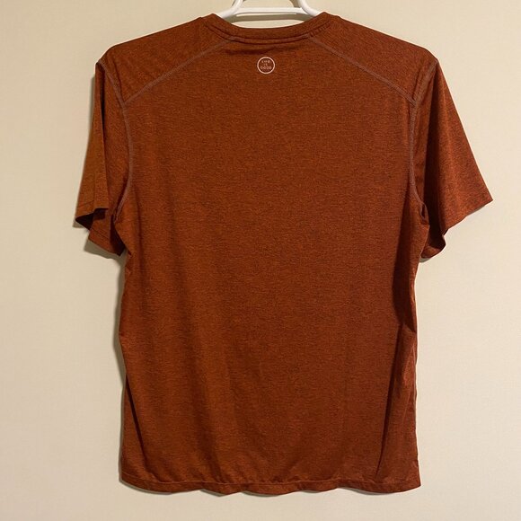 Life is Good Men's Active T-shirt Burnt Orange Size Medium - Picture 2 of 6